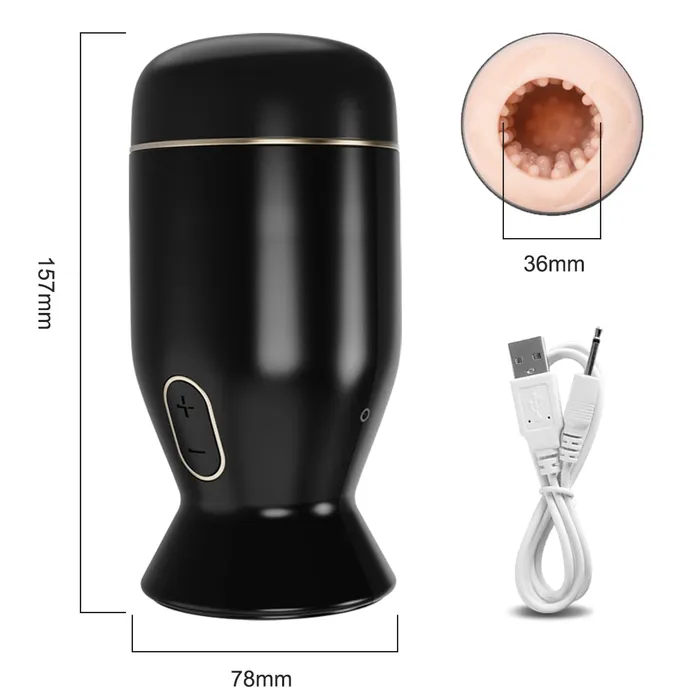 soniker Male Masturbators Automatic Sucking Real Vagina Vibrator Masturbation Glans Trainer Sex Machine Female Sex Toys