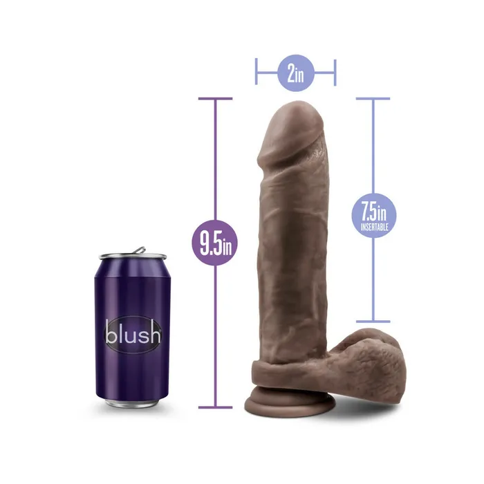 Female Sex Toys Blush Au Naturel 95 in Dildo with Suction Female Sex Toys Blush Au Naturel 95 in Dildo with Suction