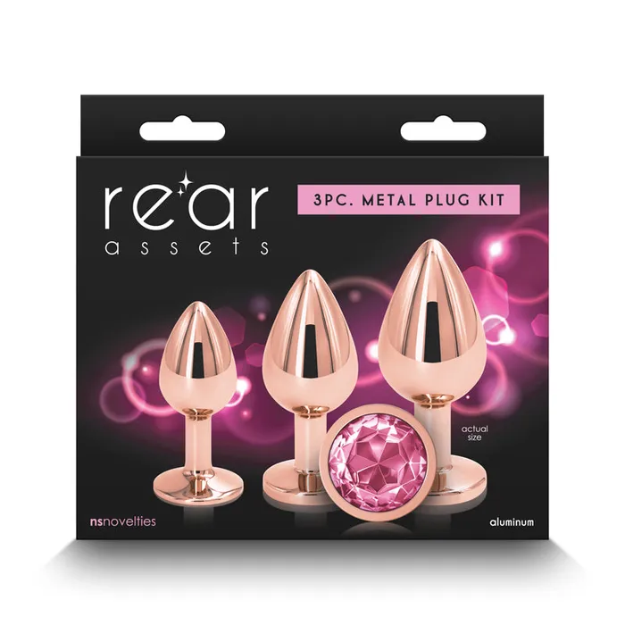 NS Novelties Anal Rear Assets Trainer Kit Pink