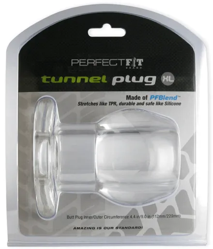 PerfectFit Anal PerfectFit Tunnel Plug XLarge Clear