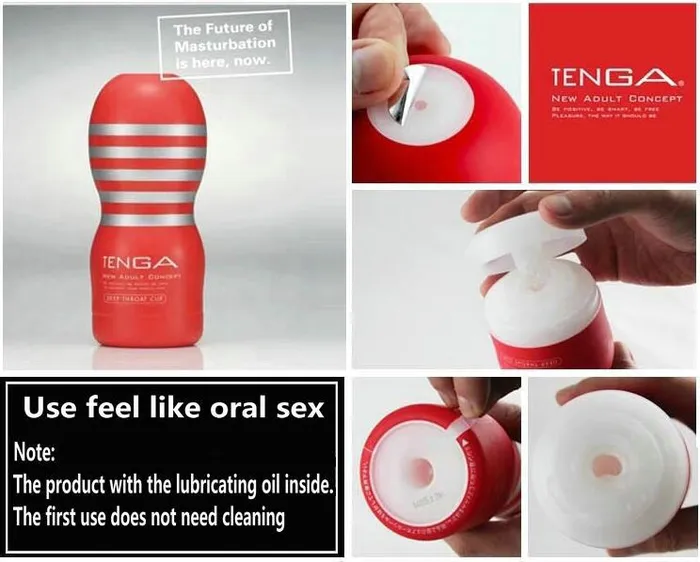 Deep Throat Cup Masturbator Lusty Age Male Sex Toys
