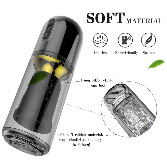 Lusty Age Male Sex Toys Fully Automatic Thrusting Rotating Masturbation Stroker