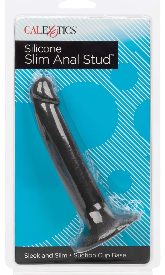 CalExotics Anal Silicone Slim Anal Stud Black CalExotics Anal Silicone Slim Anal Stud Black