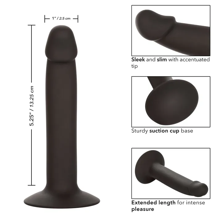 CalExotics Anal Silicone Slim Anal Stud Black CalExotics Anal Silicone Slim Anal Stud Black