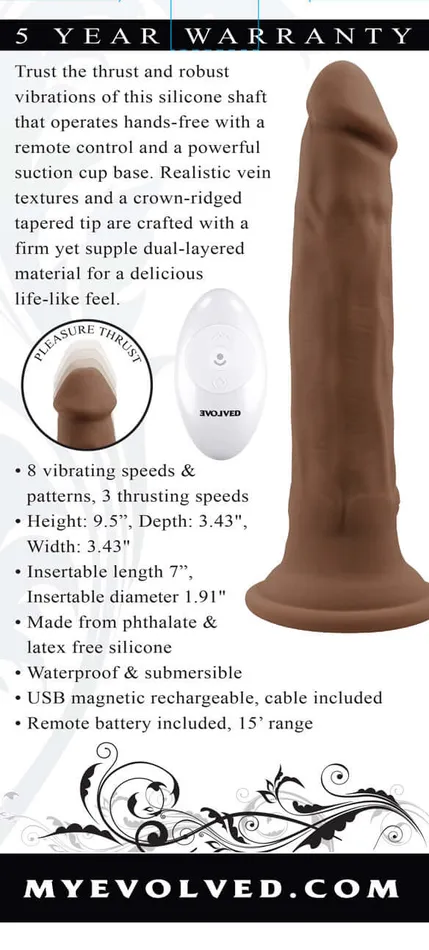 Evolved Novelties Female Sex Toys In Thrust We Trust Dark Vibrating Thruster Evolved Novelties Female Sex Toys In Thrust We Trust Dark Vibrating Thruster