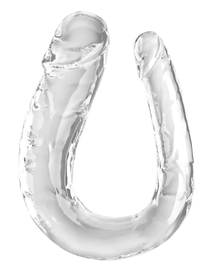 Pipedream Large Double Trouble Clear Dildos Pipedream Large Double Trouble Clear Dildos