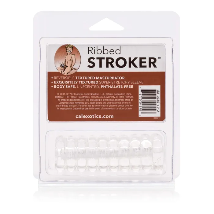 Ribbed Stroker Masturbator CalExotics Male Sex Toys Ribbed Stroker Masturbator CalExotics Male Sex Toys