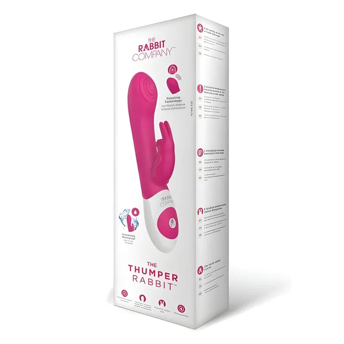 The Rabbit Company Vibrators The Rabbit Company THE THUMPER RABBIT Pink