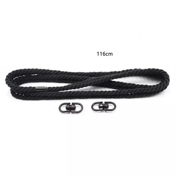 Anal Idea 2344DL Black Rope Hogtie Cuffs MEGA Deal