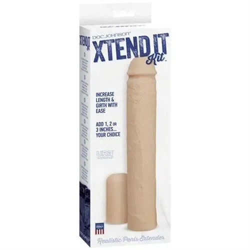 Doc Johnson Male Sex Toys Xtend It Kit White Doc Johnson Male Sex Toys Xtend It Kit White