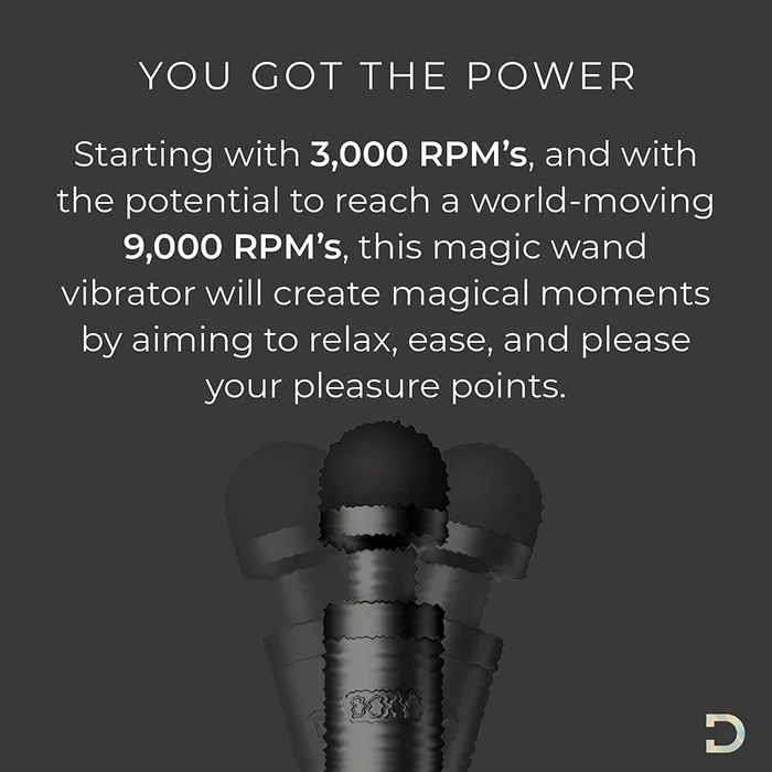Doxy Vibrators Doxy Die Cast 3R Wand Vibrator Discontinued